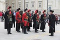 Honour Guard in the City of Zagreb Croatia